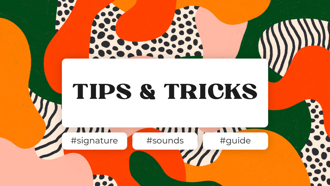 How to find your signature sound - 101 guide